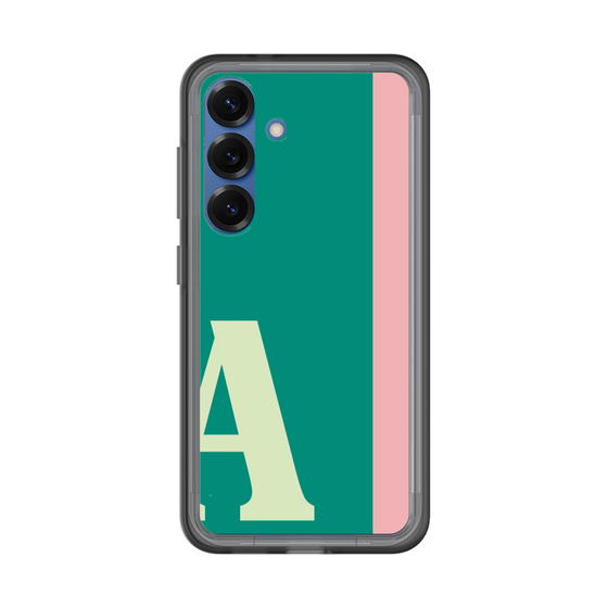 スリムプロテクションプレミアムケース［ オリジナル - initial color line - A green ］