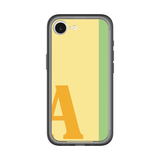 スリムプロテクションプレミアムケース［ オリジナル - initial color line - A yellow ］