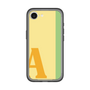 スリムプロテクションプレミアムケース［ オリジナル - initial color line - A yellow ］