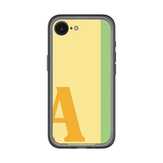 スリムプロテクションプレミアムケース［ オリジナル - initial color line - A yellow ］