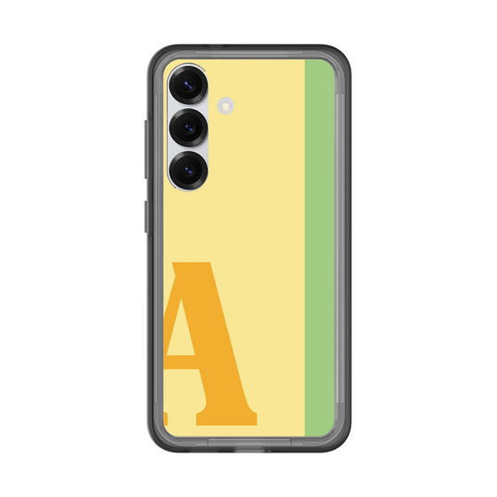 スリムプロテクションプレミアムケース［ オリジナル - initial color line - A yellow ］