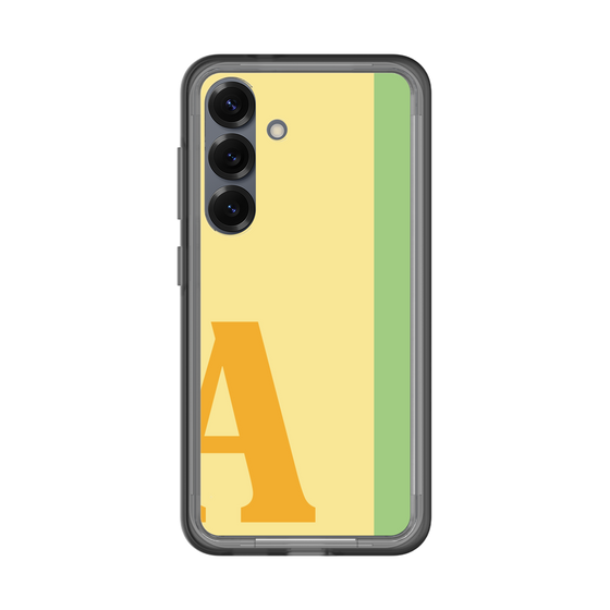 スリムプロテクションプレミアムケース［ オリジナル - initial color line - A yellow ］