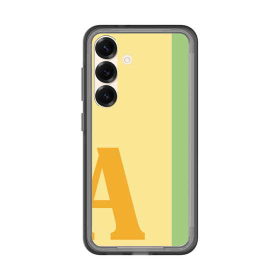 スリムプロテクションプレミアムケース［ オリジナル - initial color line - A yellow ］