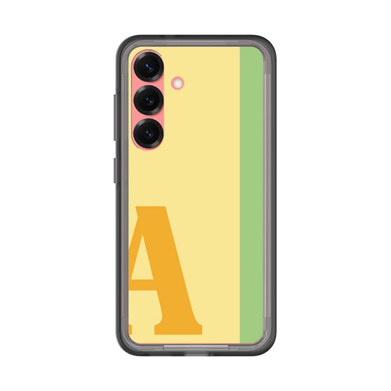 スリムプロテクションプレミアムケース［ オリジナル - initial color line - A yellow ］