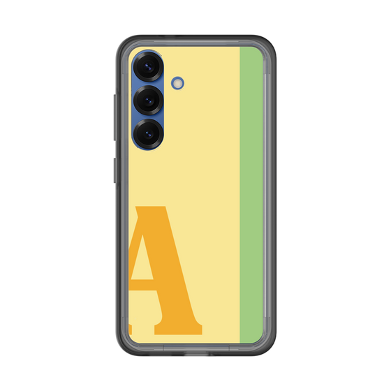 スリムプロテクションプレミアムケース［ オリジナル - initial color line - A yellow ］