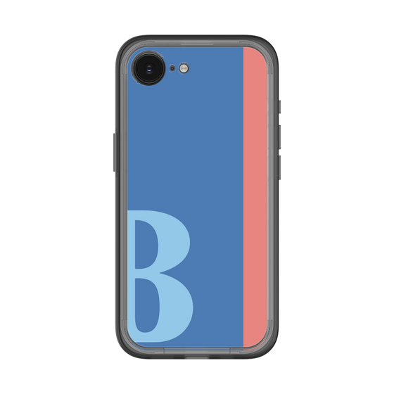 スリムプロテクションプレミアムケース［ オリジナル - initial color line - B blue ］