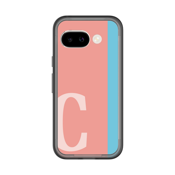 スリムプロテクションプレミアムケース［ オリジナル - initial color line - C pink ］