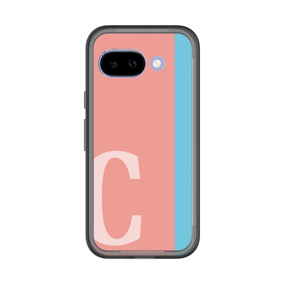 スリムプロテクションプレミアムケース［ オリジナル - initial color line - C pink ］