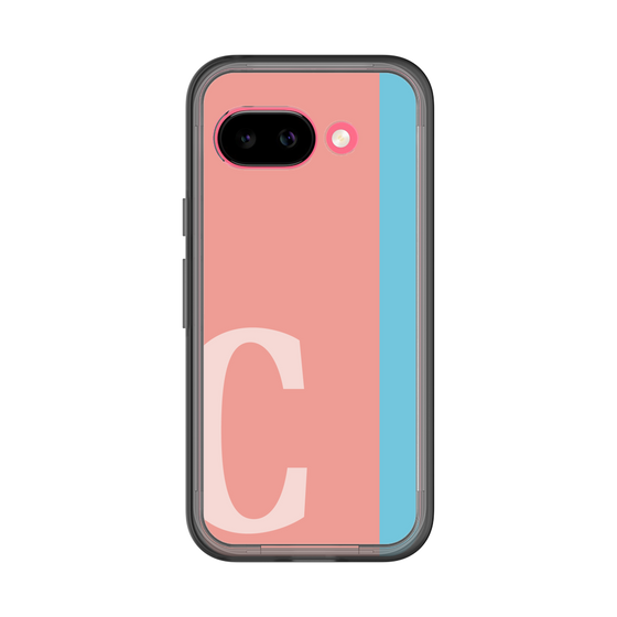 スリムプロテクションプレミアムケース［ オリジナル - initial color line - C pink ］
