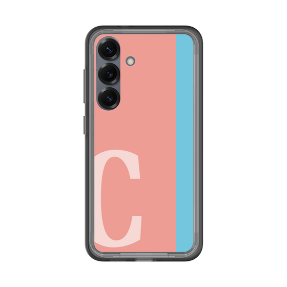 スリムプロテクションプレミアムケース［ オリジナル - initial color line - C pink ］