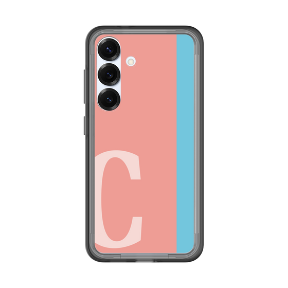 スリムプロテクションプレミアムケース［ オリジナル - initial color line - C pink ］