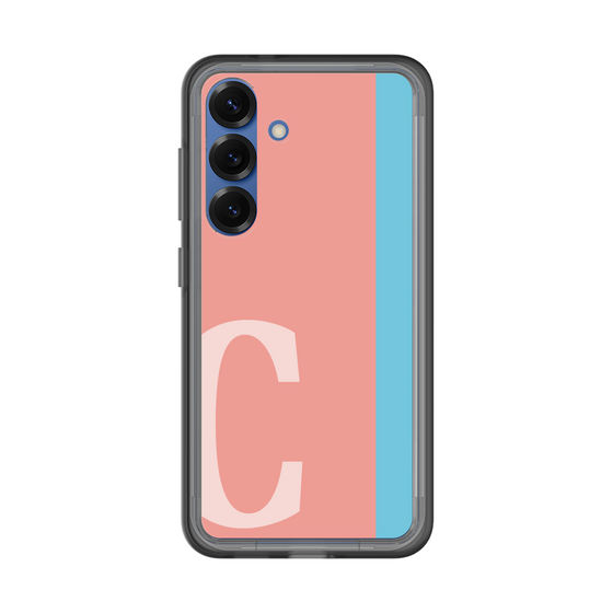 スリムプロテクションプレミアムケース［ オリジナル - initial color line - C pink ］
