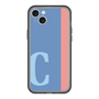 スリムプロテクションプレミアムケース［ オリジナル - initial color line - C blue ］