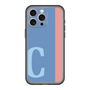 スリムプロテクションプレミアムケース［ オリジナル - initial color line - C blue ］