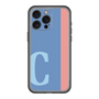 スリムプロテクションプレミアムケース［ オリジナル - initial color line - C blue ］