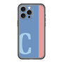 スリムプロテクションプレミアムケース［ オリジナル - initial color line - C blue ］