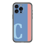 スリムプロテクションプレミアムケース［ オリジナル - initial color line - C blue ］