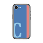 スリムプロテクションプレミアムケース［ オリジナル - initial color line - C blue ］