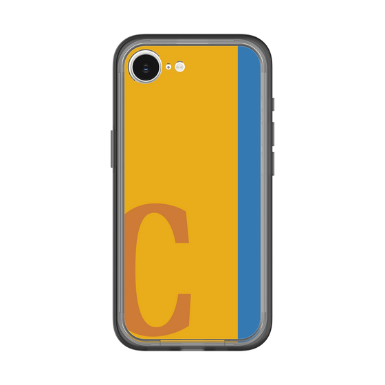 スリムプロテクションプレミアムケース［ オリジナル - initial color line - C orange ］