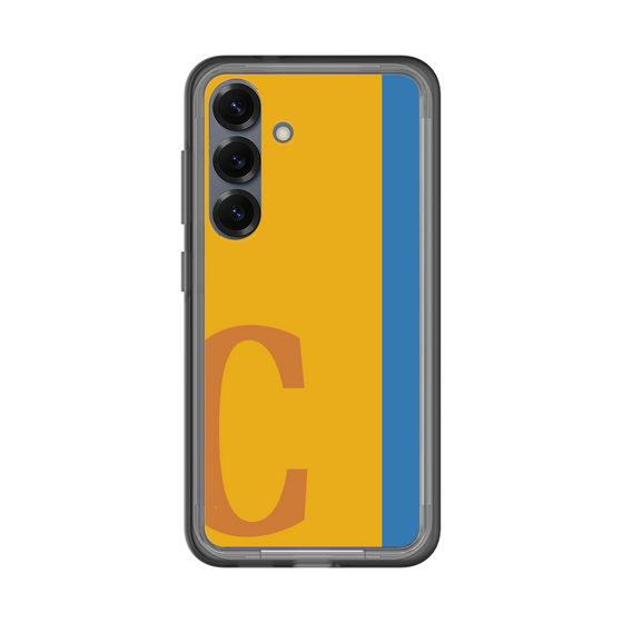 スリムプロテクションプレミアムケース［ オリジナル - initial color line - C orange ］