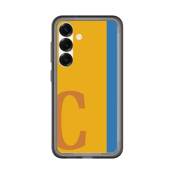スリムプロテクションプレミアムケース［ オリジナル - initial color line - C orange ］