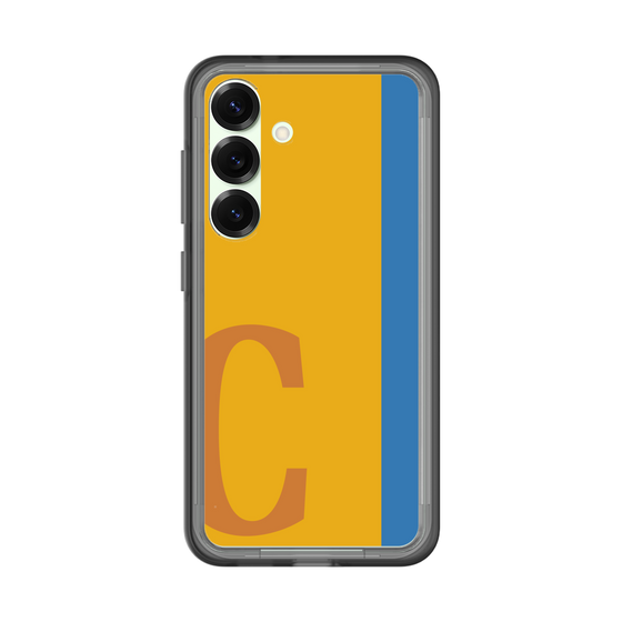 スリムプロテクションプレミアムケース［ オリジナル - initial color line - C orange ］