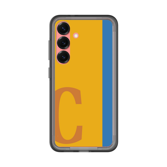 スリムプロテクションプレミアムケース［ オリジナル - initial color line - C orange ］