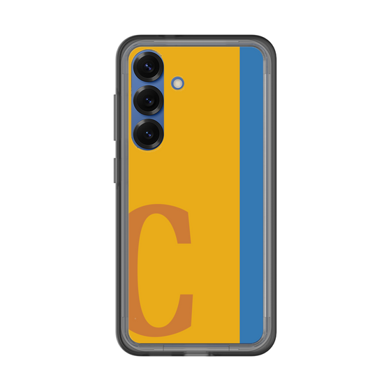 スリムプロテクションプレミアムケース［ オリジナル - initial color line - C orange ］