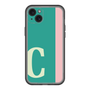 スリムプロテクションプレミアムケース［ オリジナル - initial color line - C green ］