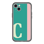 スリムプロテクションプレミアムケース［ オリジナル - initial color line - C green ］