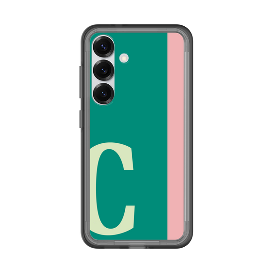 スリムプロテクションプレミアムケース［ オリジナル - initial color line - C green ］