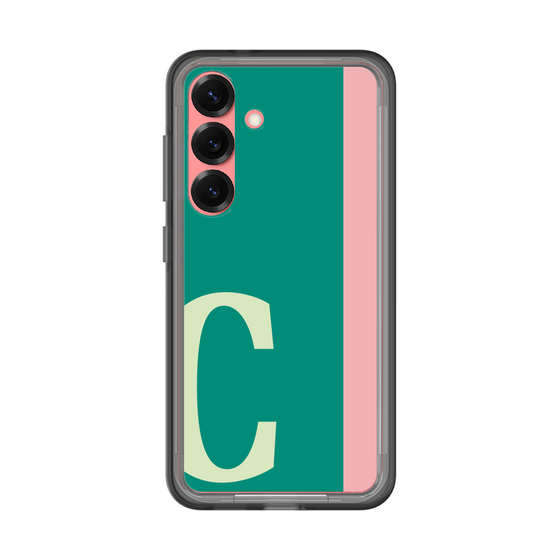 スリムプロテクションプレミアムケース［ オリジナル - initial color line - C green ］