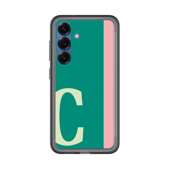 スリムプロテクションプレミアムケース［ オリジナル - initial color line - C green ］