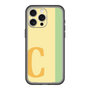 スリムプロテクションプレミアムケース［ オリジナル - initial color line - C yellow ］