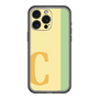 スリムプロテクションプレミアムケース［ オリジナル - initial color line - C yellow ］