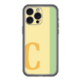 スリムプロテクションプレミアムケース［ オリジナル - initial color line - C yellow ］