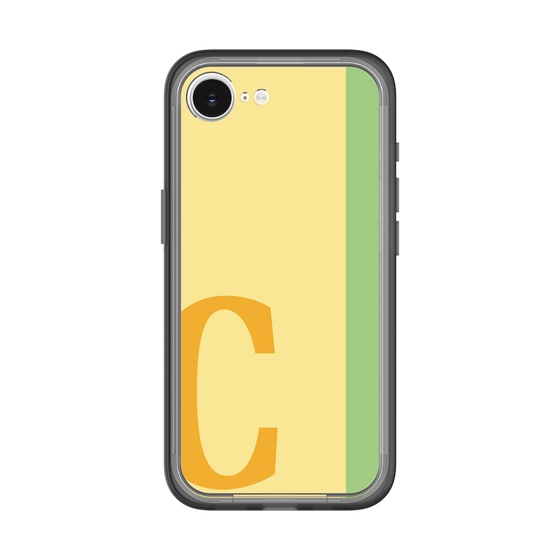 スリムプロテクションプレミアムケース［ オリジナル - initial color line - C yellow ］