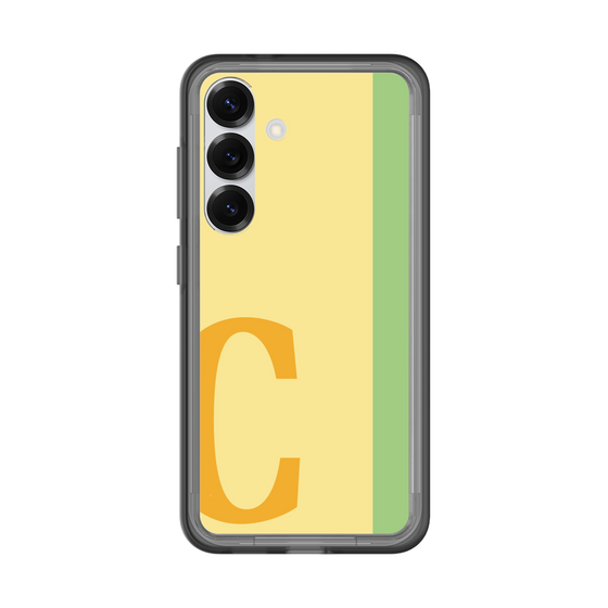 スリムプロテクションプレミアムケース［ オリジナル - initial color line - C yellow ］