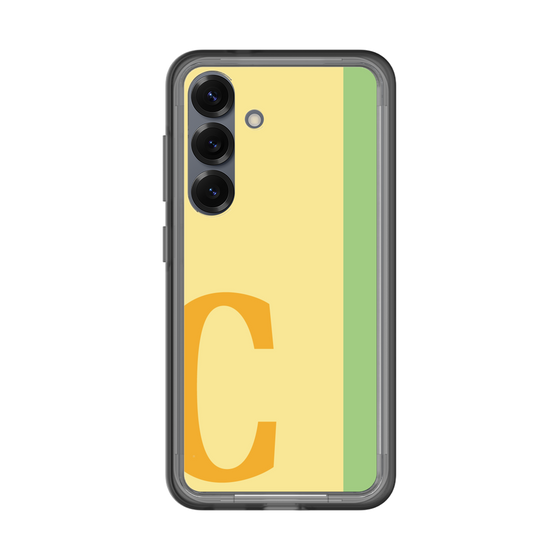 スリムプロテクションプレミアムケース［ オリジナル - initial color line - C yellow ］