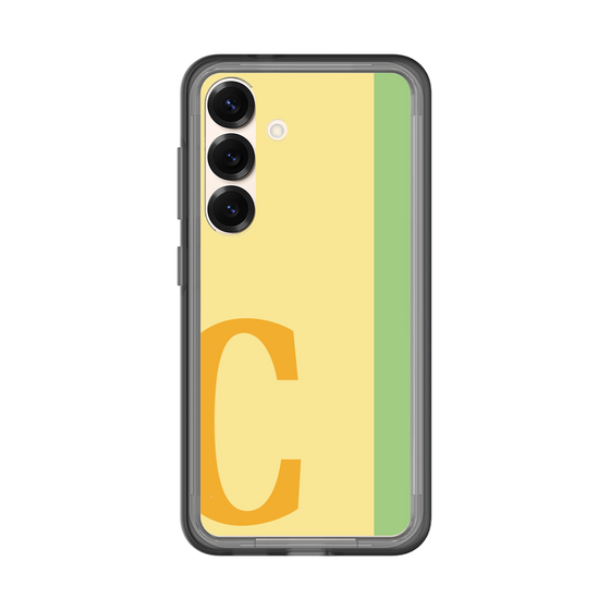 スリムプロテクションプレミアムケース［ オリジナル - initial color line - C yellow ］