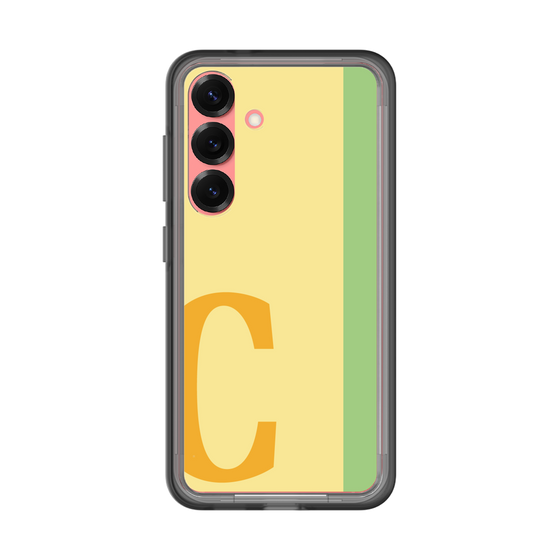 スリムプロテクションプレミアムケース［ オリジナル - initial color line - C yellow ］