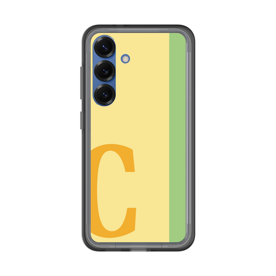 スリムプロテクションプレミアムケース［ オリジナル - initial color line - C yellow ］