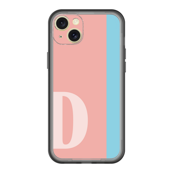 スリムプロテクションプレミアムケース［ オリジナル - initial color line - D pink ］
