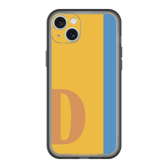 スリムプロテクションプレミアムケース［ オリジナル - initial color line - D orange ］