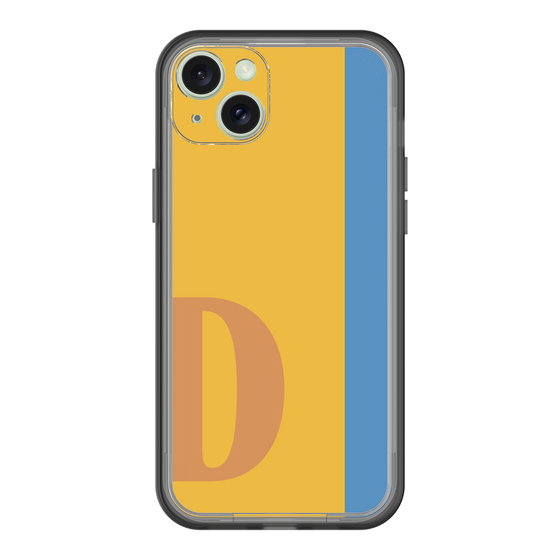スリムプロテクションプレミアムケース［ オリジナル - initial color line - D orange ］