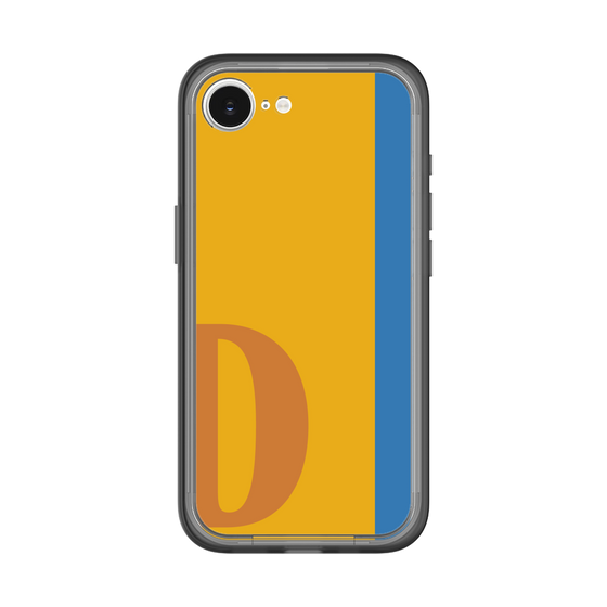 スリムプロテクションプレミアムケース［ オリジナル - initial color line - D orange ］