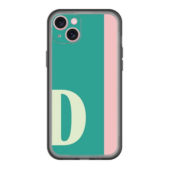 スリムプロテクションプレミアムケース［ オリジナル - initial color line - D green ］