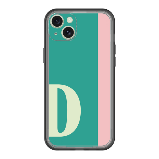 スリムプロテクションプレミアムケース［ オリジナル - initial color line - D green ］