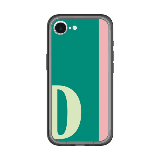 スリムプロテクションプレミアムケース［ オリジナル - initial color line - D green ］