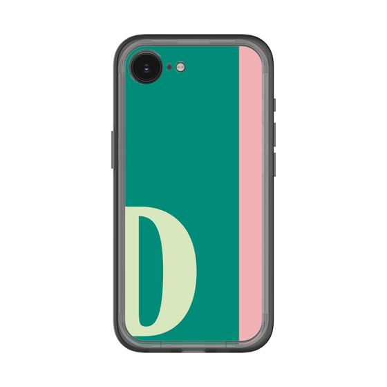 スリムプロテクションプレミアムケース［ オリジナル - initial color line - D green ］